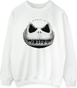 The Nightmare Before Christmas - mikina pre ženy BI52695 (5XL) (Biela)