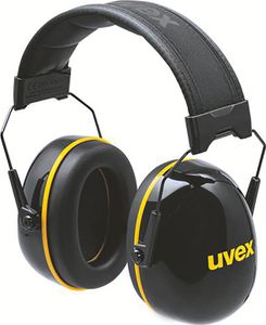 uvex Kapselgehörschutz K20 2630020 schwarz, gelb SNR 33 dB Größe L, M, S