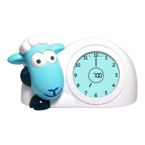 ZAZU Sleep Trainer Noční světelný budík SAM Sheep blue