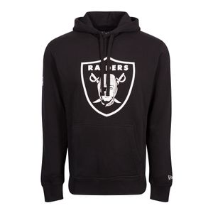 New Era - NFL Oakland Raiders Team Logo Hoodie - black : S Farbe: Schwarz Größe: S
