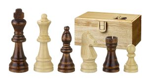 Philos 2005 - Schachfiguren Remus, Königshöhe 89 mm, in Figurenbox