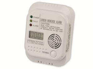 Grundig CO2 Melder, Kohlenmonoxidwarnmelder Alarm, 85 dB