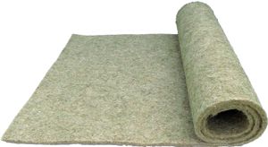 Nager-Teppich aus 100 % Hanf, 150 x 80 cm 5 mm dick, 3er Pack, Nagermatte, Hanfmatte geeignet als Käfig Bodenbedeckung für Nagetiere und Kleintiere, Nagerteppich, Käfigleinlage