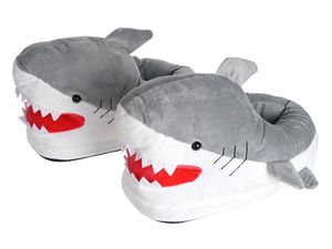 Kuschelig warme Haifisch Hausschuhe | Hai Pantoffeln | Größe: 35 - 41