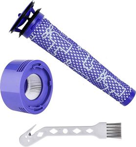 Filter für Dyson V8 Ersatzfilter für Dyson V8 V7 Animal und Absolute Cordless Staubsauger 1 Vorfilter & 1 HEPA Nachfilter für Dyson V7 V8 Teil # 965661-01 & 967478-01