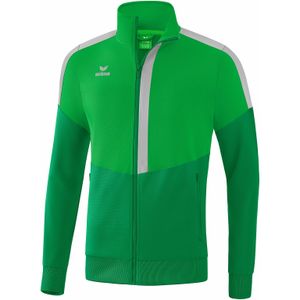 Erima Squad Worker Jacke Herren - Fern Green / Smaragd / Silver Grey