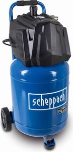 Scheppach Druckluft Kompressor stehend HC35V | 10bar Druck | 30L Kessel | 230V 1500W | Ansaugleistung 180 l/min | ölfrei & wartungsarm | Druckminderer