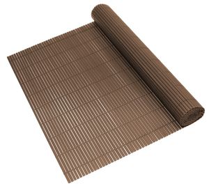 [neu.haus] PVC Sichtschutzmatte (90x300cm) (braun) Sichtschutz / Windschutz / Gartenzaun / Balkon Umspannung / Zaun