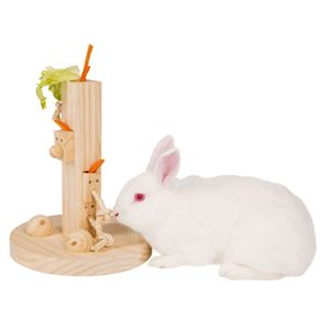 Kerbl Denk- und Lernspielzeug für Kleintiere 25x25x30 cm Holz