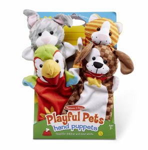 Melissa & Doug Hand Animal Puppets Pets