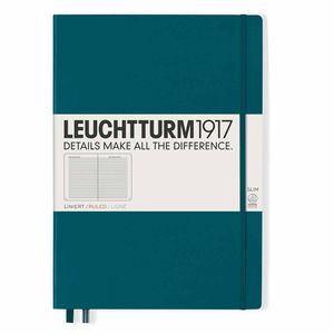 Leuchtturm1917 Notizbuch "L" pacific green liniert