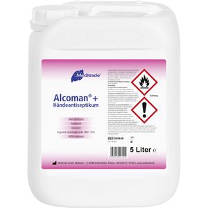 Meditrade Alcoman+ Händedesinfektionsmittel - 5 Liter