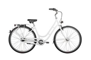 28 Zoll Alu VAUN Damen Fahrrad City Retro Bike Shimano Nexus Nabendynamo weiss