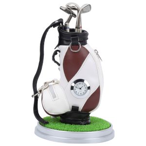 Golf Pen Set, stolný golfový vak, mini golfová taška, golfová taška Pen Set, golfové pero Darčeková sada, golfové perá taška so základňou