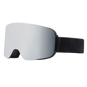 Skibrille, zylindrische Antibeschlag-Schneebrille, UV-Schutz-Skibrille für Damen und Herren