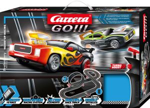 Carrera Spielwaren CARRERA GO!!! - Heads-Up Racing Autorennbahn mit US Muscle Cars Autorennbahnsets Autorennbahn Systeme ausgewcarrera