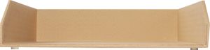 Exacompta 2x Set mit 2 Briefablagen, 13x26x33,7 cm A4 Maxi - Beige - 14602E