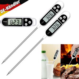 2x Digital Thermometer Bratenthermometer Fleischthermometer LCD Grill BBQ Fleisch, Giraff