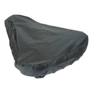 fahrradsattelbezug 9 x 19,6 cm Polyester schwarz