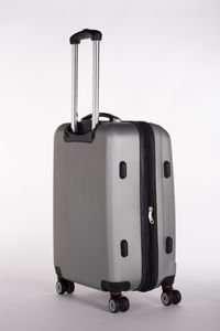 Packenger  Koffer Velvet XL in Silber, 54x31x78 cm - Fassungsvolumen: 88 l; 101/28-003P-04