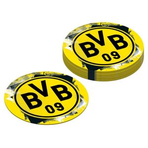 12 Bierdeckel BVB Borussia Dortmund
