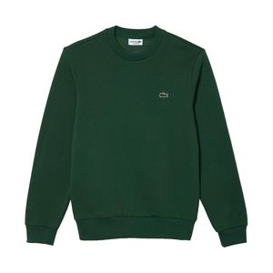 Lacoste Sweatshirt mit aufgesticktem Logo, Grün M