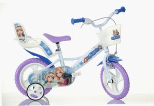 12 Zoll Kinderfahrrad Mädchenfahrrad Dino Bikes  Snow Queen Eiskönigin