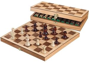 Philos Schachkassette Feld 33 mm, Königshöhe 64 mm