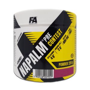 FA Napalm 224g Hardcore Pre Workout Booster Focus Pump Kraft Booster Extrem Exotic Trainingsbooster