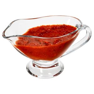 Sauciere Gourmet 310ml aus Glas klar Tafelgeschirr Soßenschale Koch-Zubehör