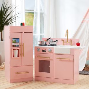 Tachan Holzküche Kinder Spielküche rosa NEU OVP BESCHÄDIGT 