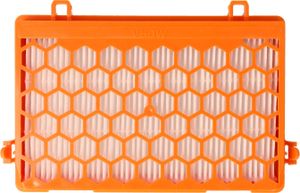 vhbw Staubsaugerfilter kompatibel mit Thomas crooSer animal, eco, eco 2.0, parquet, one, parquet 2.0 Staubsauger - HEPA-Filter Orange Weiß