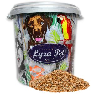 10 kg Lyra Pet® Wellensittichfutter in 30 L Tonne