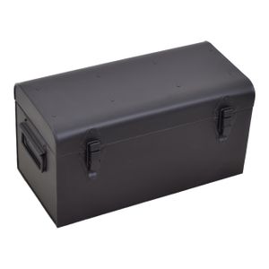 LOFT42 Box Aufbewarungsbox Small - Metall - Schwarz - 19x37x18