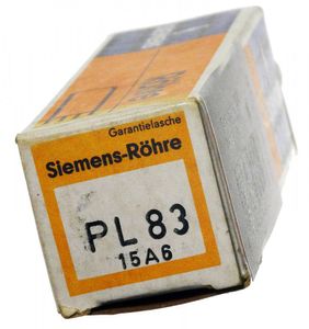 Elektronenröhre PL83 Siemens ID10617