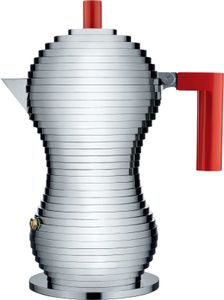 ALESSI Pulcina Kaffeekanne Rot 3 Tassen ALESSI Pulcina Kaffeekanne Rot 3 Tassen