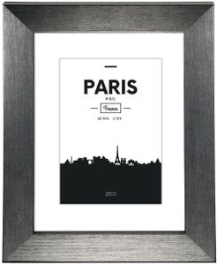 Hama -Rahmen Plastik Paris, Grau, 13x18 cm