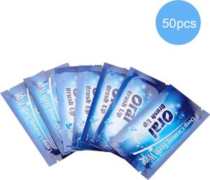 50 ks utierok Čisté zuby utierka na čistenie zubov nástroj na hĺbkové čistenie ústnej dutiny