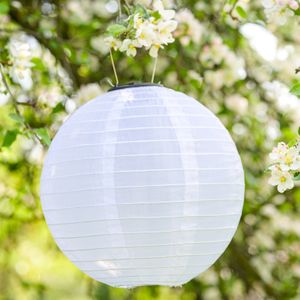 LUMILED Solar Lampions Außen, 4x wetterfest Solarlaterne Laterne, Ø20cm LED Lampion Solarleuchte IP44 Kugel weiß Hängend Dekorative wetterfest LUMILED Solar Lampions Außen, 4x wetterfest Solarlaterne Laterne, Ø20cm LED Lampion Solarleuchte IP44 Kugel weiß Hängend Dekorative wetterfest