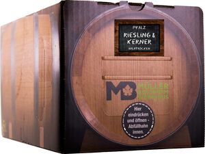 Bag in Box Wein Riesling & Kerner Weißwein halbtrocken 5 L Weinhaus Müller Bornheim