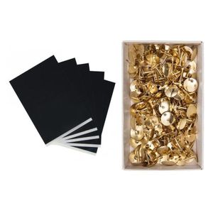 10 Blatt A4-Transferpapier + 150 goldenen Reißnägel