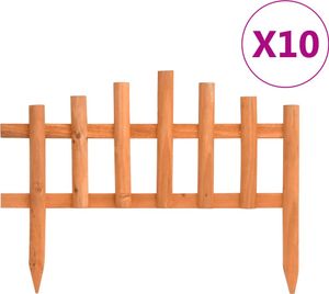 vidaXL Rasenkanten 10 Stk. Tannenholz 4,4 m