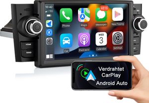 7''Carplay autorádio für Fiat Linea Grande NAVI 2007-2012 GPS RDS SWC BT DAB+ android11 1+16G