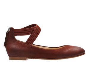 CLARKS Damskie Grace Anna braun Nubukleder Pumps 36