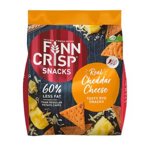Finn Crisp Snacks Real Cheddar Cheese herzhafte Knabberei 150g