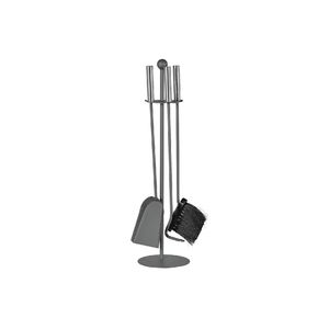 FIREFIX Kaminbesteck, schwarz/edelstahl, 4-teilig (1 Set)