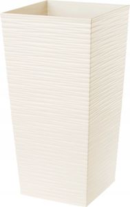 KADAX Donica Doniczka Wkład 34x68cm Wysoka Kremowa