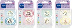 MAM Perfect Night Beruhigungssauger - Silikon 16+ Monate sortiert