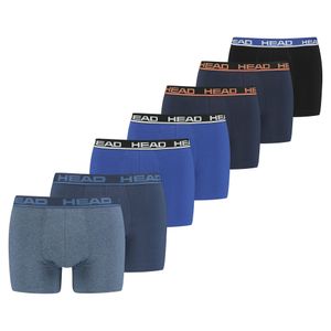 HEAD Herren Boxer Boxershort Unterhose 7er Pack blue combo L