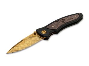 Böker Tirpitz-Damast Gold Seriennummer